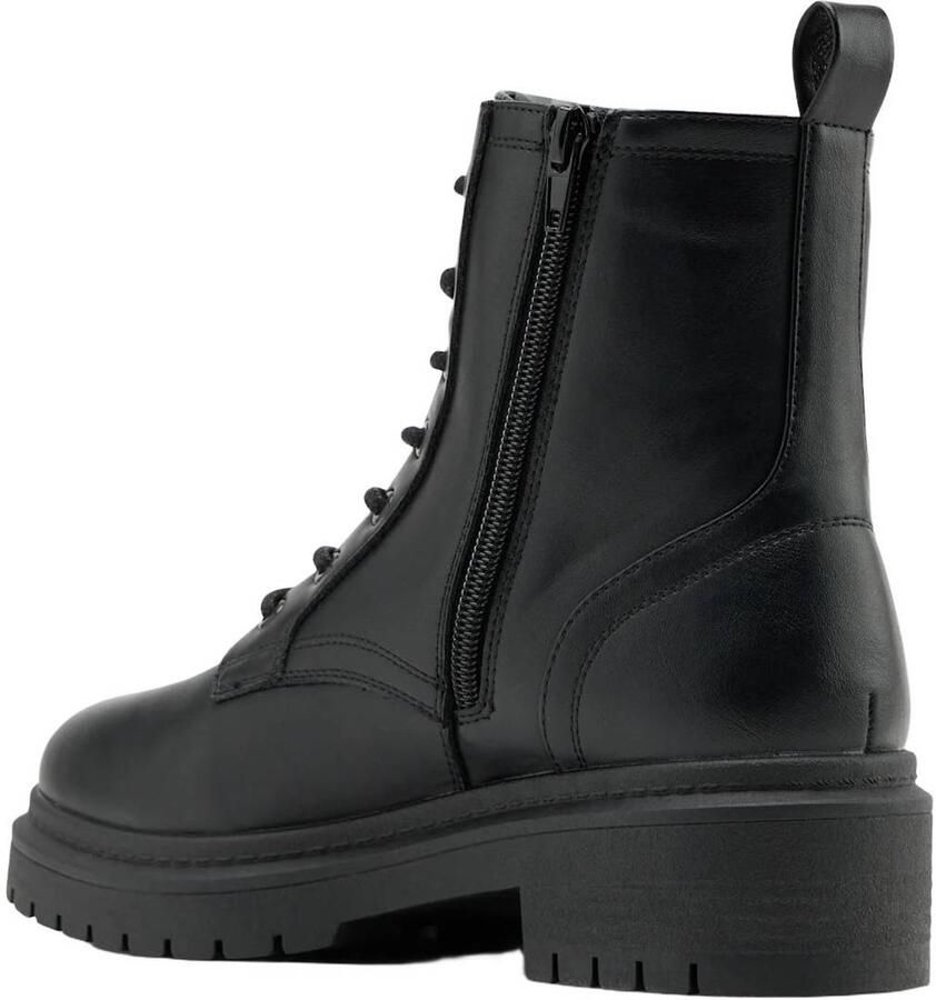 Graceland veterboots met profielzool zwart - Foto 2