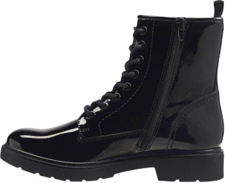 Graceland Zwarte veterboot lak