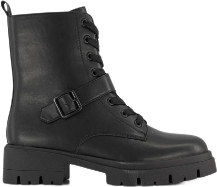 Graceland veterboots zwart