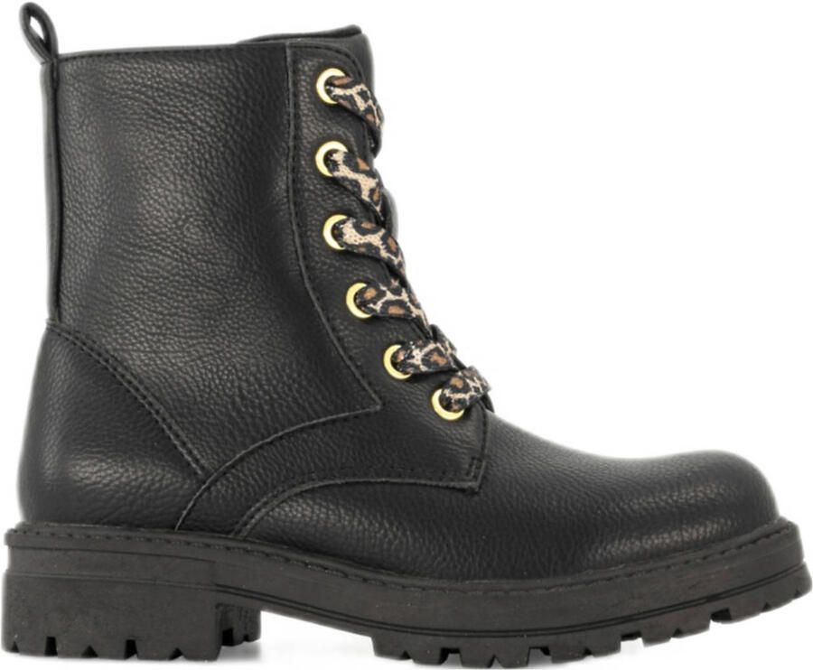 Graceland veterboots zwart