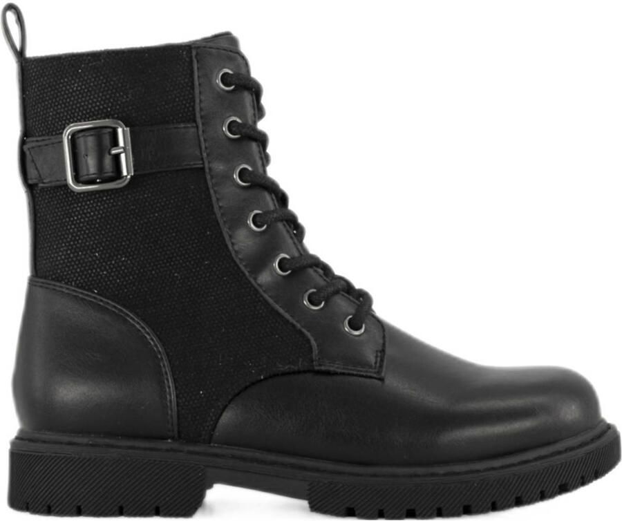 Graceland veterboots zwart