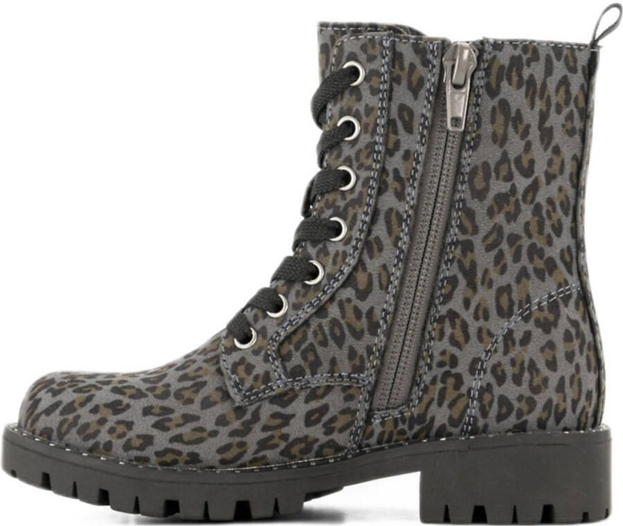 Graceland veterboots zwart grijs - Foto 2