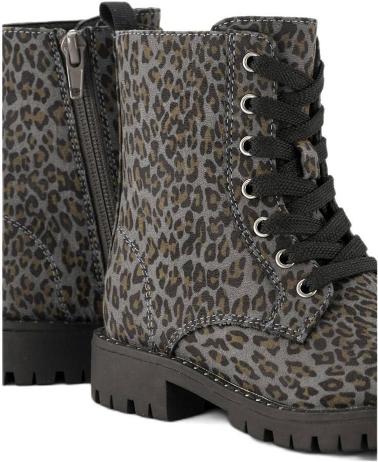 Graceland veterboots zwart grijs - Foto 3