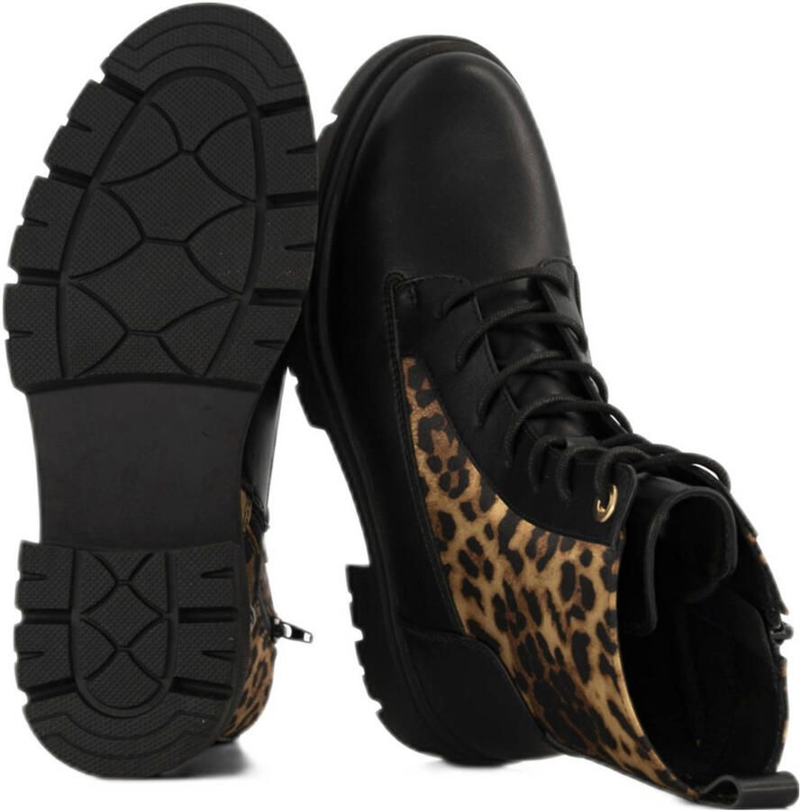 Graceland veterschoenen zwart panter - Foto 2