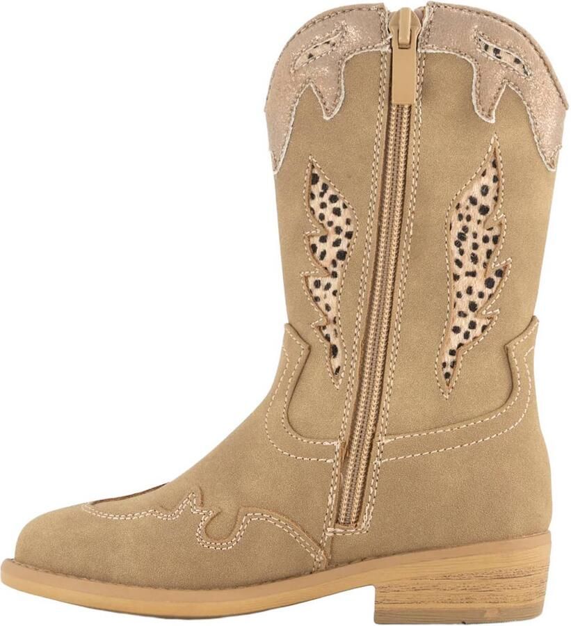 Graceland western laarzen met panterprint beige - Foto 2