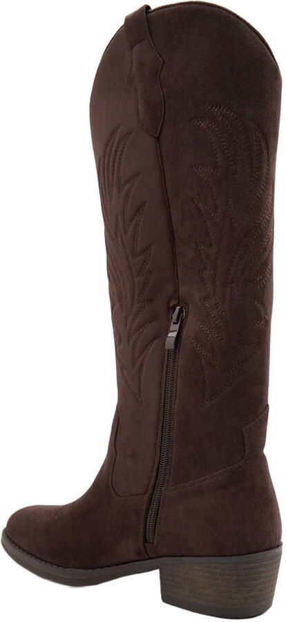 Graceland western suède cowboy boots bruin - Foto 3