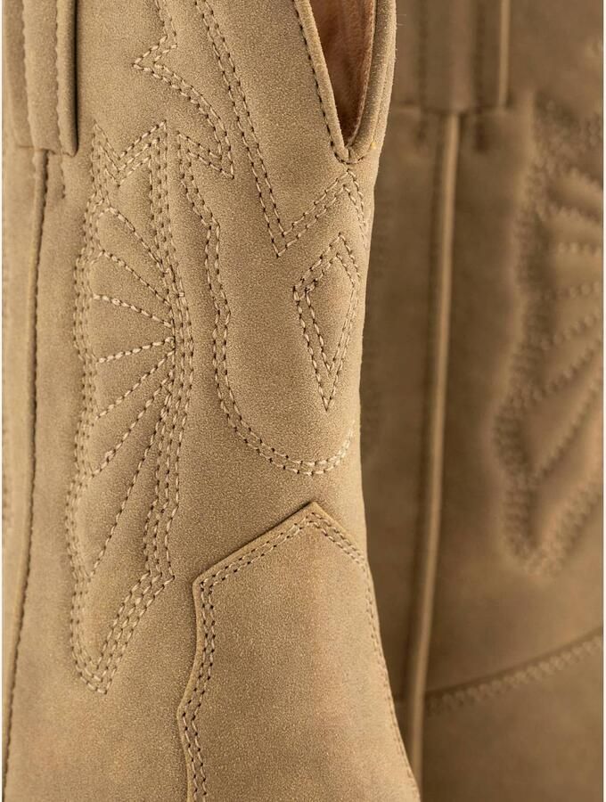 Graceland western suèdelook cowboy boots beige - Foto 3