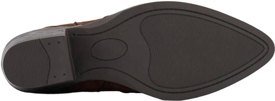 Graceland western suèdelook cowboy boots bruin - Foto 3