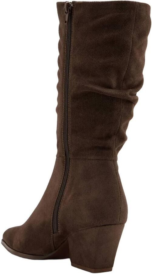 Graceland western suèdelook cowboy boots bruin - Foto 2