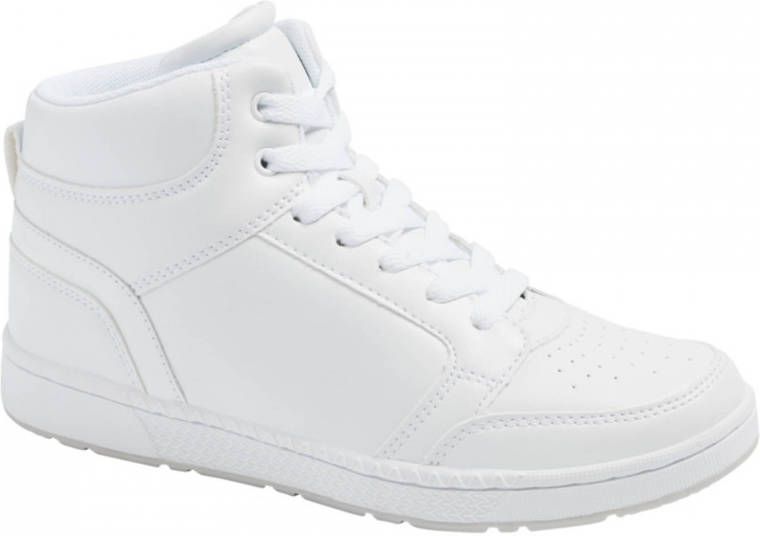 Graceland hoge sneakers wit