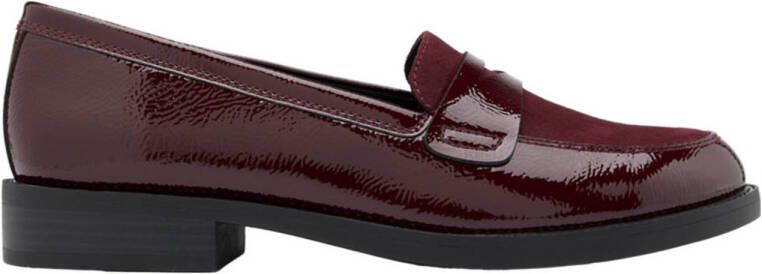 Graceland lak loafers bordeaux