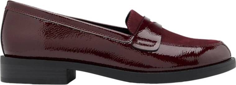 Graceland lak loafers bordeaux