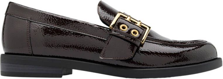 Graceland lak loafers bruin