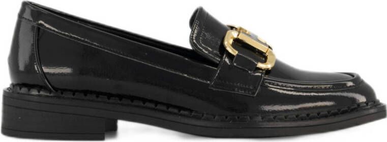 Graceland lak loafers zwart