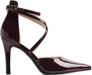 Graceland lak pumps donkerrood