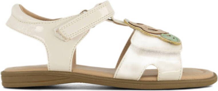Graceland lak sandalen ecru
