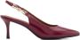 Graceland lak slingback pumps donkerrood - Thumbnail 1