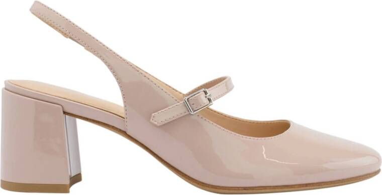 Graceland lak slingback pumps oudroze