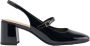 Graceland lak slingback pumps zwart - Thumbnail 1