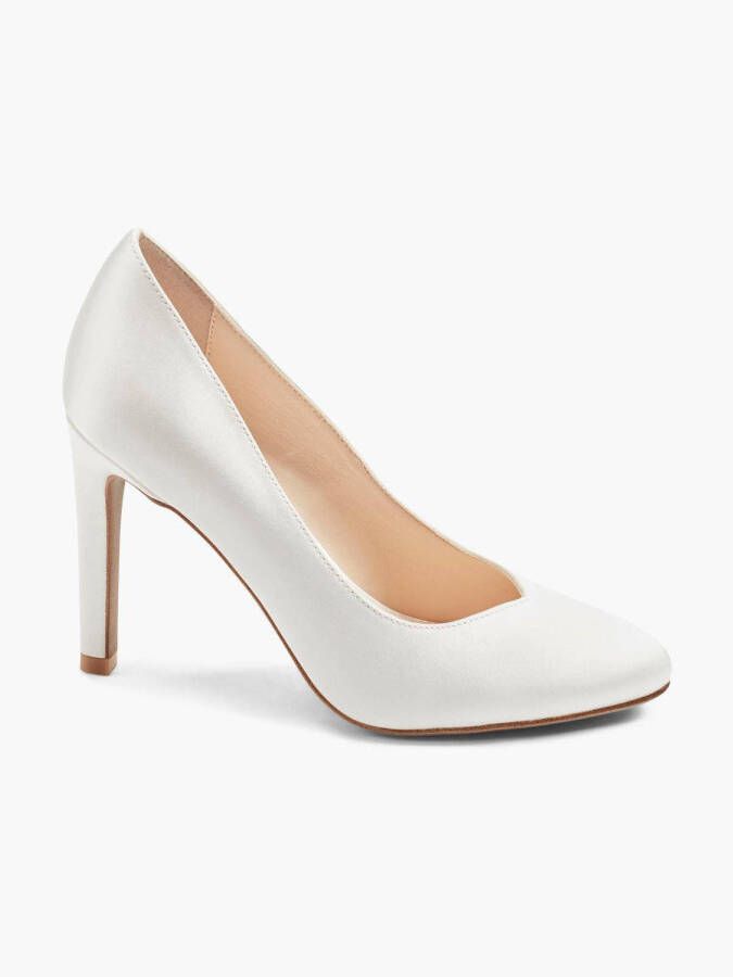 Graceland pumps wit parelmoer