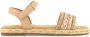Graceland raffia sandaken roze - Thumbnail 1