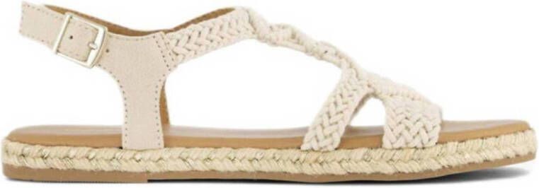 Graceland Beige sandaal touw