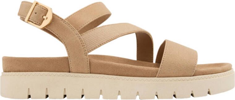 Graceland sandalen beige