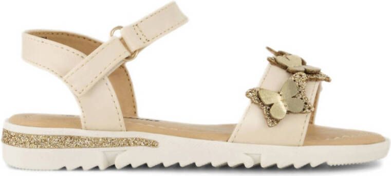 Graceland sandalen beige.goud