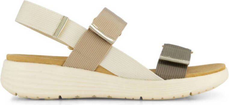 Graceland sandalen beige kaki