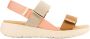 Graceland sandalen beige zalm - Thumbnail 1