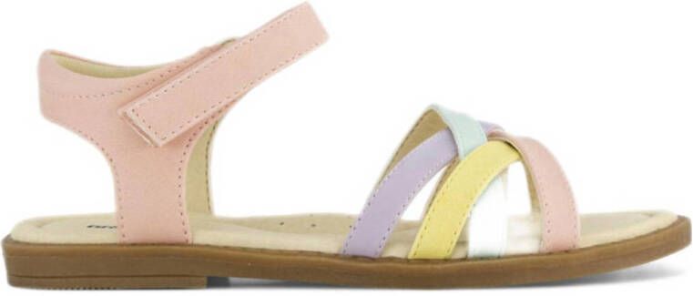 Graceland sandalen geel roze