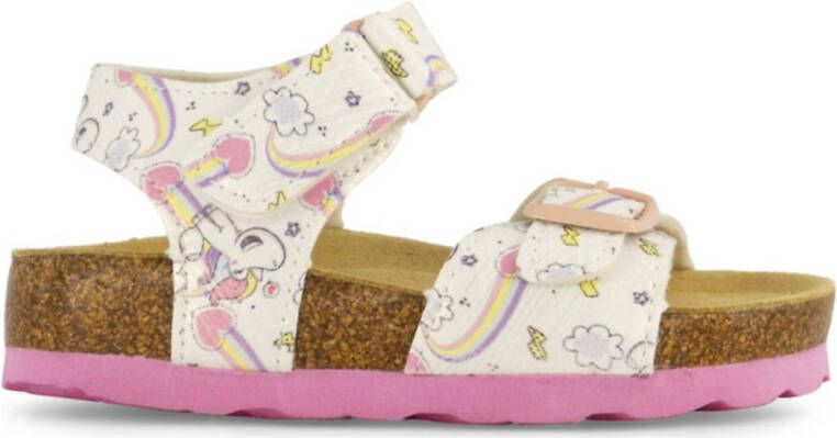 Graceland sandalen wit roze