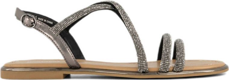Graceland sandalen zilver