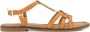 Graceland Bruine sandalen gevlochten - Thumbnail 1