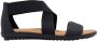 Graceland sandalen zwart - Thumbnail 1