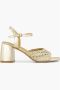 Graceland sandalettes goud - Thumbnail 1