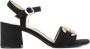 Graceland Zwarte sandalette sierketting - Thumbnail 1
