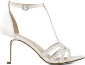 Graceland sandalettes met siersteentjes wit