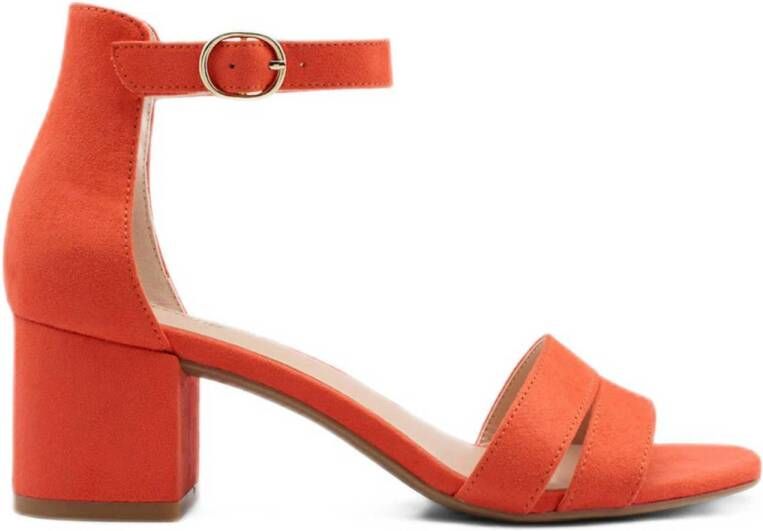 Graceland sandalettes oranje
