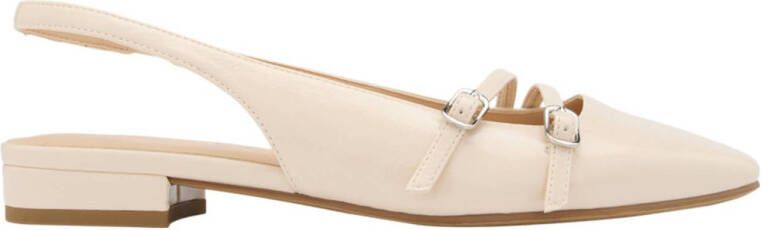 Graceland slingback loafers beige