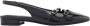 Graceland slingback loafers zwart - Thumbnail 1