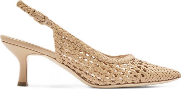 Graceland slingback pumps beige