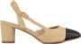 Graceland slingback pumps beige zwart - Thumbnail 1