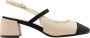 Graceland slingback pumps ecru zwart - Thumbnail 1