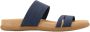 Graceland slippers blauw - Thumbnail 1