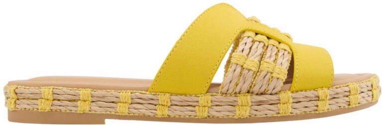 Graceland slippers geel