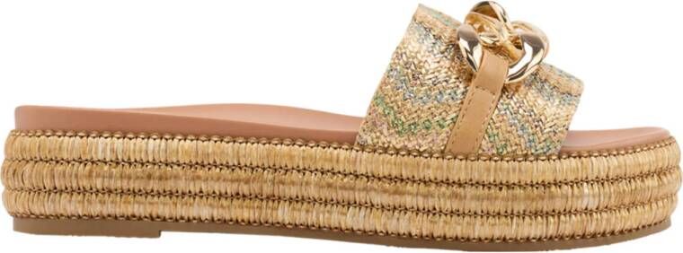 Graceland slippers goud