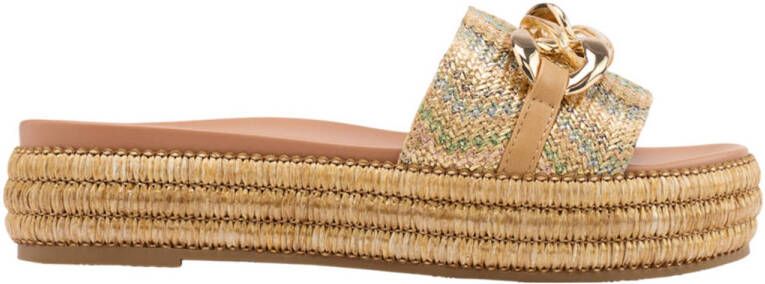 Graceland slippers goud