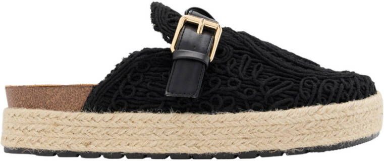 Graceland slippers zwart