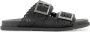 Graceland slippers zwart - Thumbnail 1